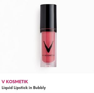 V Kosmetik Liquid Lipstick in Bubbly Set of 2 NWT